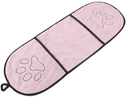 Perros Voor Honden Kat Puppy Microfiber Super Absorberende Huisdier Drogen Handdoek Deken Met Pocket Cleaning Supply Roze