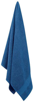 Perry organic katoenen handdoek Blauw - One size