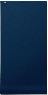 Perry organic katoenen handdoek - maat One size Blauw