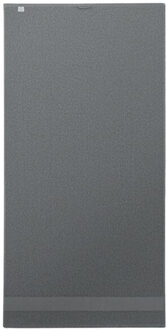 Perry organic katoenen handdoek - maat One size Grijs