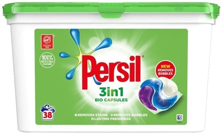 Persil Wasmiddel Persil 3 in 1 Power Wascapsules Bio 38 st