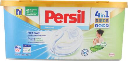 Persil Wasmiddel Persil Discs Sensitive 22 st