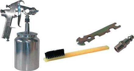 Perslucht-verfspuit | 1 l | 130-200 l/min | 2-3 bar | 1 stuk - 160123M 160123M