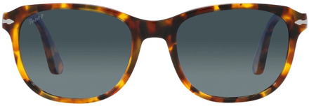 Persol Klassieke en iconische gepolariseerde zonnebril Persol , Brown , Unisex - 53 MM