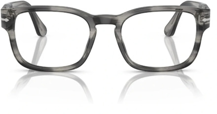 Persol Moderne vierkante zonnebril - Grigio Persol , Gray , Unisex - ONE Size