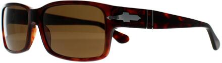 Persol PO2803S 24/57 havana bruin gepolariseerde zonnebril - maat