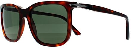 Persol PO3357S 24/31 havana groene zonnebril - maat Bruin