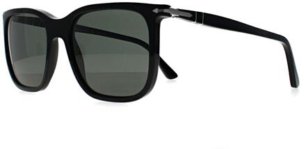 Persol PO3357S 95/58 zwart groen gepolariseerde zonnebril - One Size