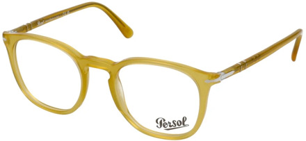 Persol Stijlvolle Bril Persol , Yellow , Unisex - 51 MM