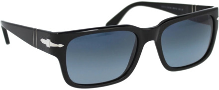 Persol Stijlvolle gepolariseerde zonnebril voor mannen Persol , Black , Heren - 58 MM