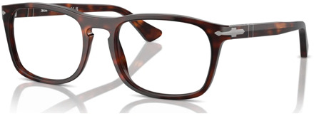 Persol Stylish Eyewear Frames in Havana Color Persol , Brown , Unisex - 54 Mm,52 MM