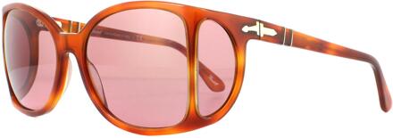 Persol Zonnebril Po0005 96/4R Terra Di Siena Violet Bruin