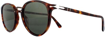 Persol Zonnebril PO3210S 24/31 HAVANA GROEN Bruin - One Size