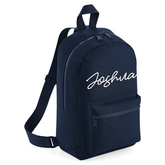 Personalise Name Backpack with ANY NAME- Girls Boys Children Pre School Toddler rucksack Back To School Bag Backpack