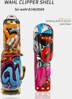 Personalized electric hair clipper modified shell of the front cover of the cutter,suitable for Wahl 8148/8591 haircutting tools