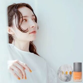 Personalized Nail Color Orange - M Size Brush