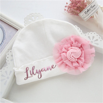 Personalized Princess Baby Girl Beanie Hat Baby Hospital Hat Baby Shower Gifts Custom Name Newborn Baby Girl Hat Accessory