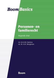 Personen- en familierecht -  A.M. Steegmans, B.A.H.M. Boelens (ISBN: 9789462129108)