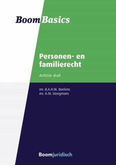 Personen- En Familierecht - Boom Basics - B.A.H.M. Boelens