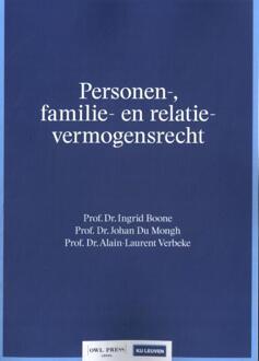 Personen-, familie- en familiaal vermogensrecht - Alain-Laurent Verbeke (ISBN: 9789493410978)