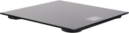 Personen weegschaal - LCD scherm - glas - 28 x 28 cm - digitaal - tot 180 kilo