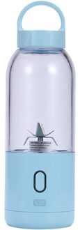 Persoonlijke Blender, Smoothies Mini Jucier Cup Usb Oplaadbare En Blender Shakes,500 Ml, Vruchtensap, mixer-Met Zes Messen A3