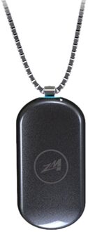 Persoonlijke Luchtreiniger Draagbare Mini Ketting Ionisator Usb Negatieve zwart
