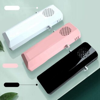 Persoonlijke Opknoping Luchtreiniger Usb Draagbare Mini Ketting Negatieve Ionisator Wearable Luchtverfrisser Negatieve Ionen zwart