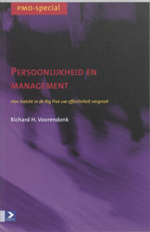 Persoonlijkheid en management - Boek R.H. Voorendonk (9052614628)