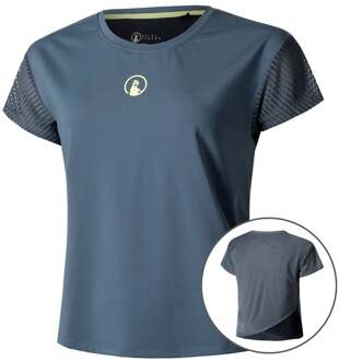 Perspectives Cross T-shirt Dames-Blauw - XS,S