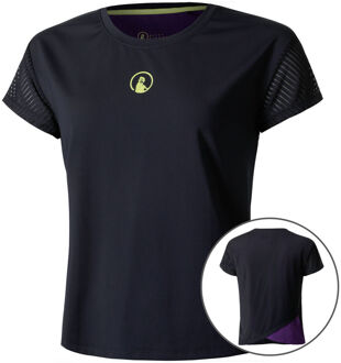 Perspectives Cross T-shirt Dames-Donkerblauw - S