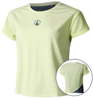 Perspectives Cross T-shirt Dames-Limoen - XS