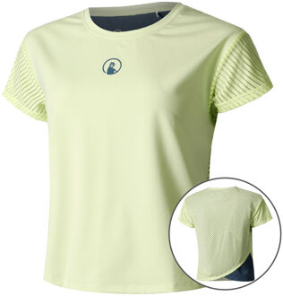 Perspectives Cross T-shirt Dames-Limoen - XS