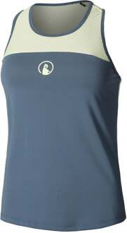 Perspectives Racerback Tanktop Dames-Blauw - XS,S,M,L,XL,XXL