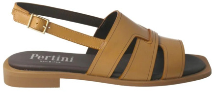 Pertini Platte sandalen miinto-b2215770d3881e8b7004 Pertini , Beige , Dames - 36 EU