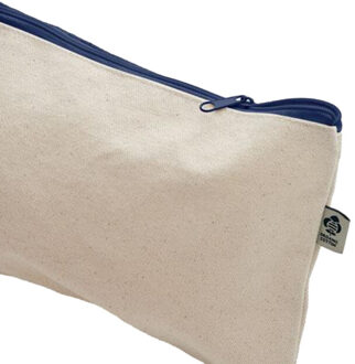 Pesacara katoenen cosmetische tas Blauw - One size