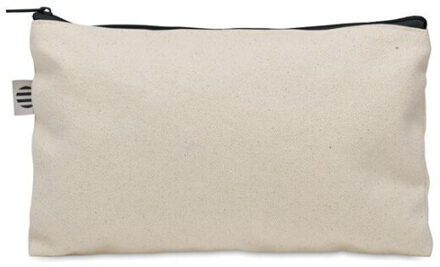 Pesacara katoenen cosmetische tas - maat One size Zwart