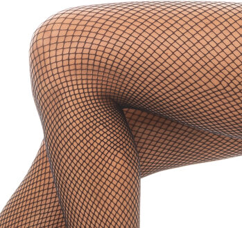 PESCATORE damespanty van zeer elastisch, verstelbaar netmateriaal Zwart