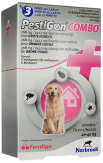 Pestigon COMBO Vlooienmiddel voor honden Large