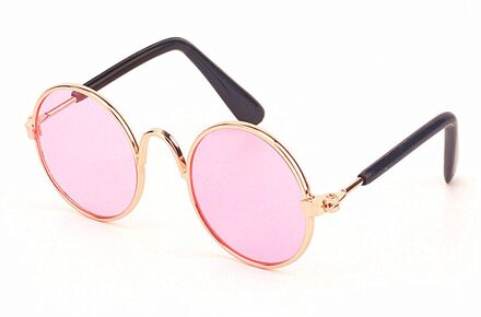 Pet Bril Honden Katten Producten Eye-Wear Hond Huisdier Zonnebril Kat Bril Foto Props Accessoires Huisdier levert 1stk roze