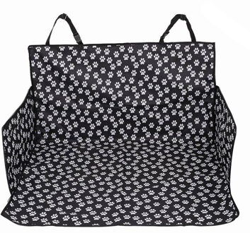 Pet Carriers Hond Auto Seat Cover SUV Kofferbak Mat Cover Protector Carrying Voor Katten Honden Transport Poot Patroon