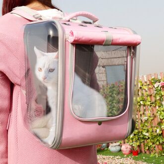 Pet Cat Carrier Rugzak Ademend Kat Reizen Outdoor Schoudertas Voor Kleine Honden Katten Draagbare Verpakking Draagtas Dierbenodigdheden geel