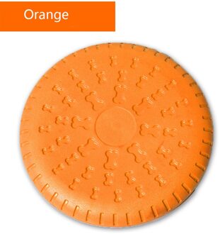 Pet Chew-Proof Hond Training Rubber Speelgoed oranje
