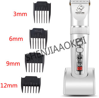 Pet clipper P9 verschuiven Lange haar huisdier speciale oplaadbare tondeuse Hond Teddy Tondeuse 3.0 v motor 1 st