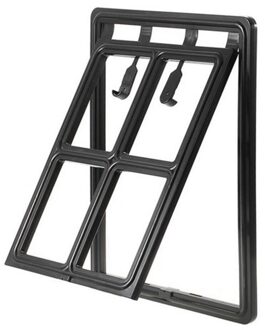 Pet Dog & Cat Gates Deur Afsluitbare Gate Manier Kat Hond Huisdier Deur Magnetische Flap Deur Voor Schermen Anti-mosquito Dierbenodigdheden 28x36cm