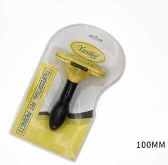 Pet Dog Deshedding Verwijdering Haar Kam Voor Kat Grooming Brush Tool Tondeuse Roestvrij Hond Kat Kammen Levert 10mm