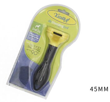 Pet Dog Deshedding Verwijdering Haar Kam Voor Kat Grooming Brush Tool Tondeuse Roestvrij Hond Kat Kammen Levert 45mm