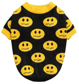 Pet Dog Kleding Winter Franse Bulldog Kleding Voor Honden Glimlach Hond Trui Huisdier Jas Voor Hond Chihuahua Kleding Pug Ropa perro XXL