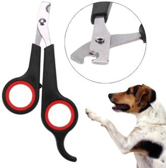Pet Dog Nail Teen Clippers Schaar Trimmers Cutter Tool voor Hond Katten Dierlijke Grooming Nailclippers Rvs shear klauw