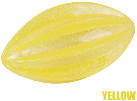 Pet Dog Puppy Populaire Speelgoed Elasticiteit Bal Knipperende Interactieve Speelgoed Chew Tand Schoon Trein Extra Tough Speelgoed Grote Honden levert geel